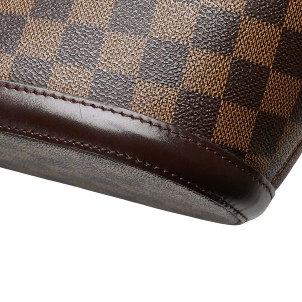 LOUIS VUITTON Brown Damier Leather Shoulder Bag - Picture 14 of 16